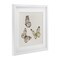 Stupell Industries Isolated Butterflies on Beige Framed Print Under Glass, design by Patricia Pinto